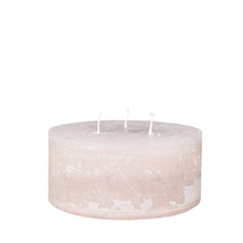 Load image into Gallery viewer, Rustic Pillar Candle - Dusty Rose

