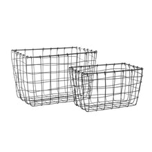 Load image into Gallery viewer, Wire Baskets - Set of 2
