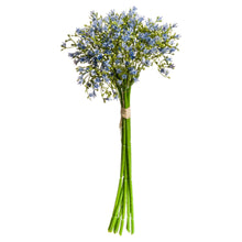 Load image into Gallery viewer, Faux blue wildflower bouquet
