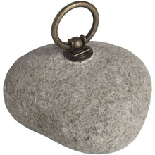 Load image into Gallery viewer, River Stone Door Stop
